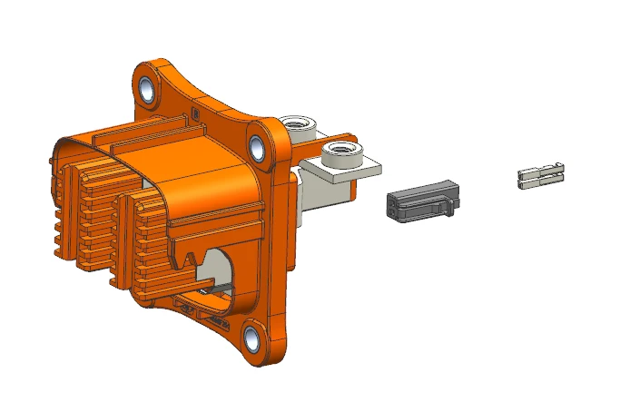 Exploded View-Receptacle